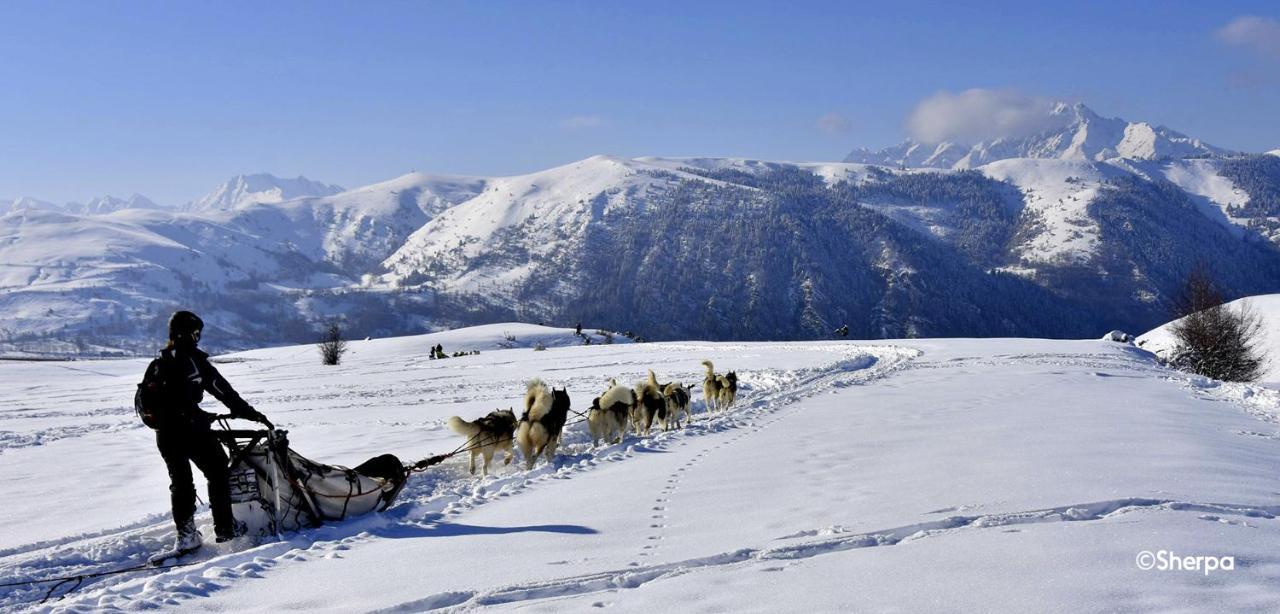 Belle Sayette - A 200M Des Pistes - Pour 8 Personnes Appartement Génos Buitenkant foto
