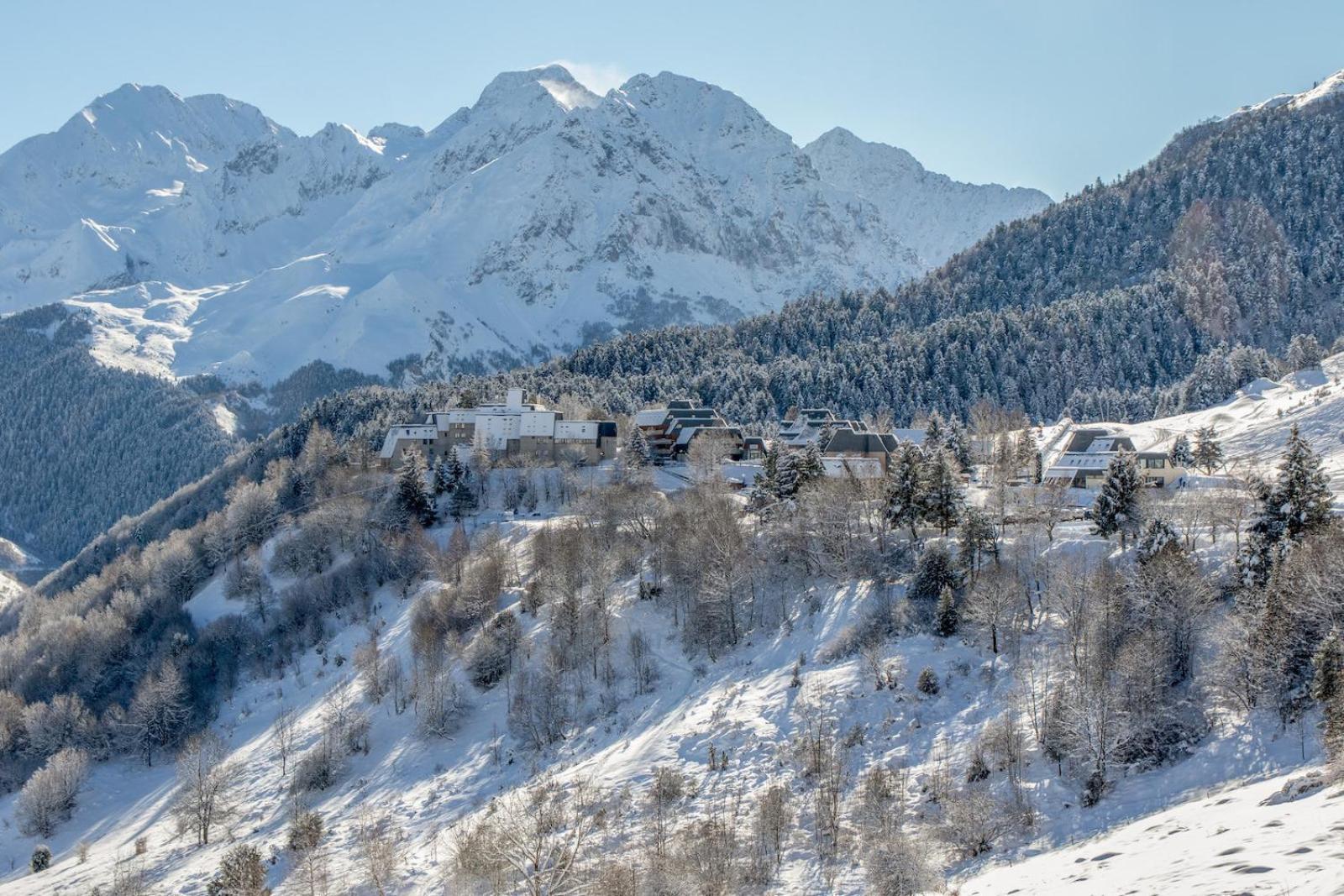 Belle Sayette - A 200M Des Pistes - Pour 8 Personnes Appartement Génos Buitenkant foto